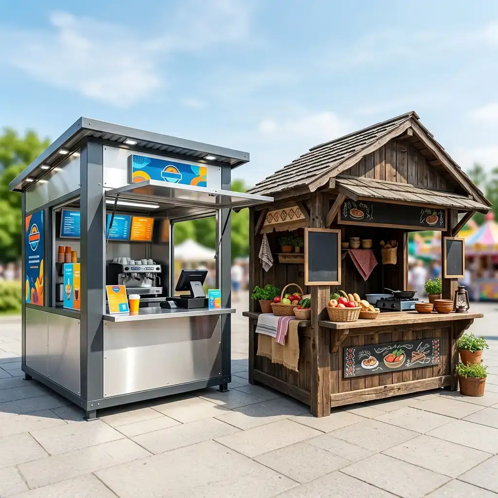 Kelebihan Booth Portable Besi vs Kayu: Mana yang Lebih Awet?