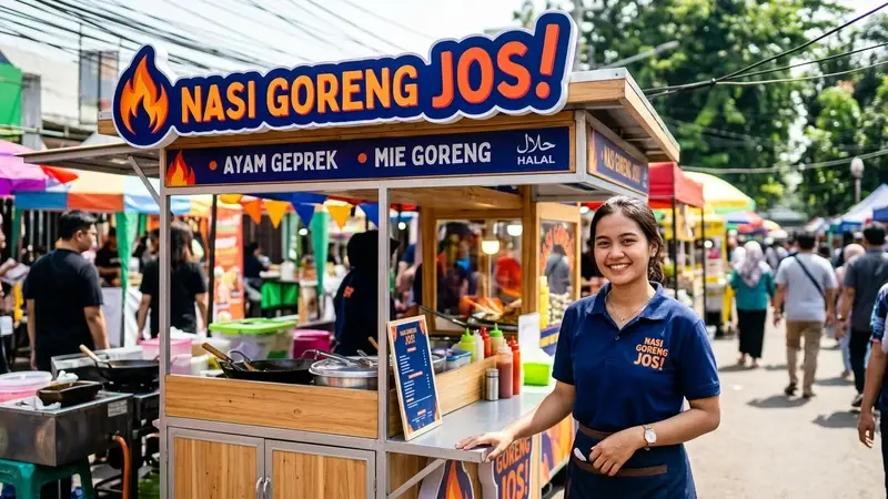 Tips Kombinasi Warna Kontras untuk Logo Brand di Booth