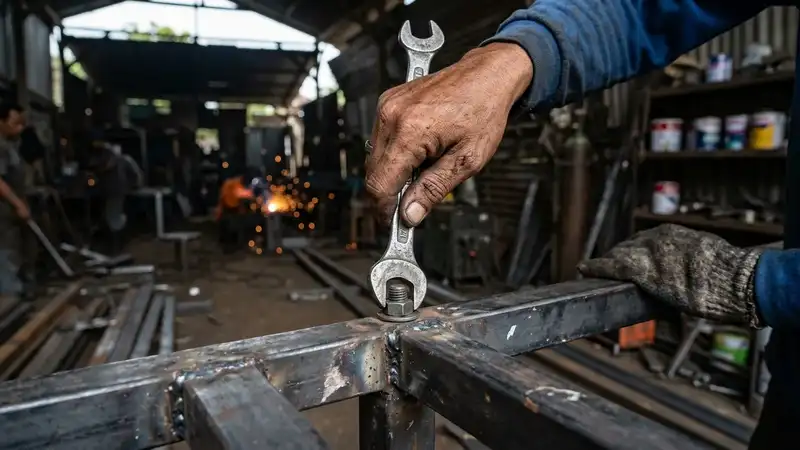 Cara Merawat Sambungan Baut dan Mur Booth Knockdown