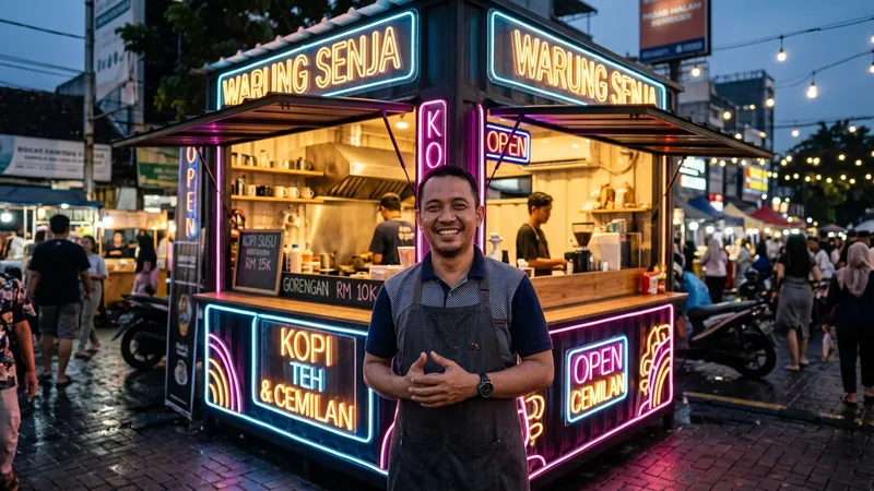 Rekomendasi Lampu LED Neon Flex Terbaik Booth Container
